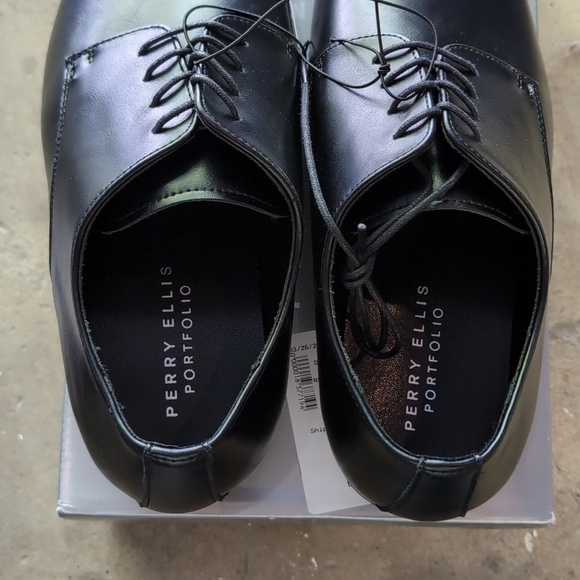 Perry Ellis Men\'s Dress Portfolio Plain Toe Oxford Shoes Formal Classic main image 7